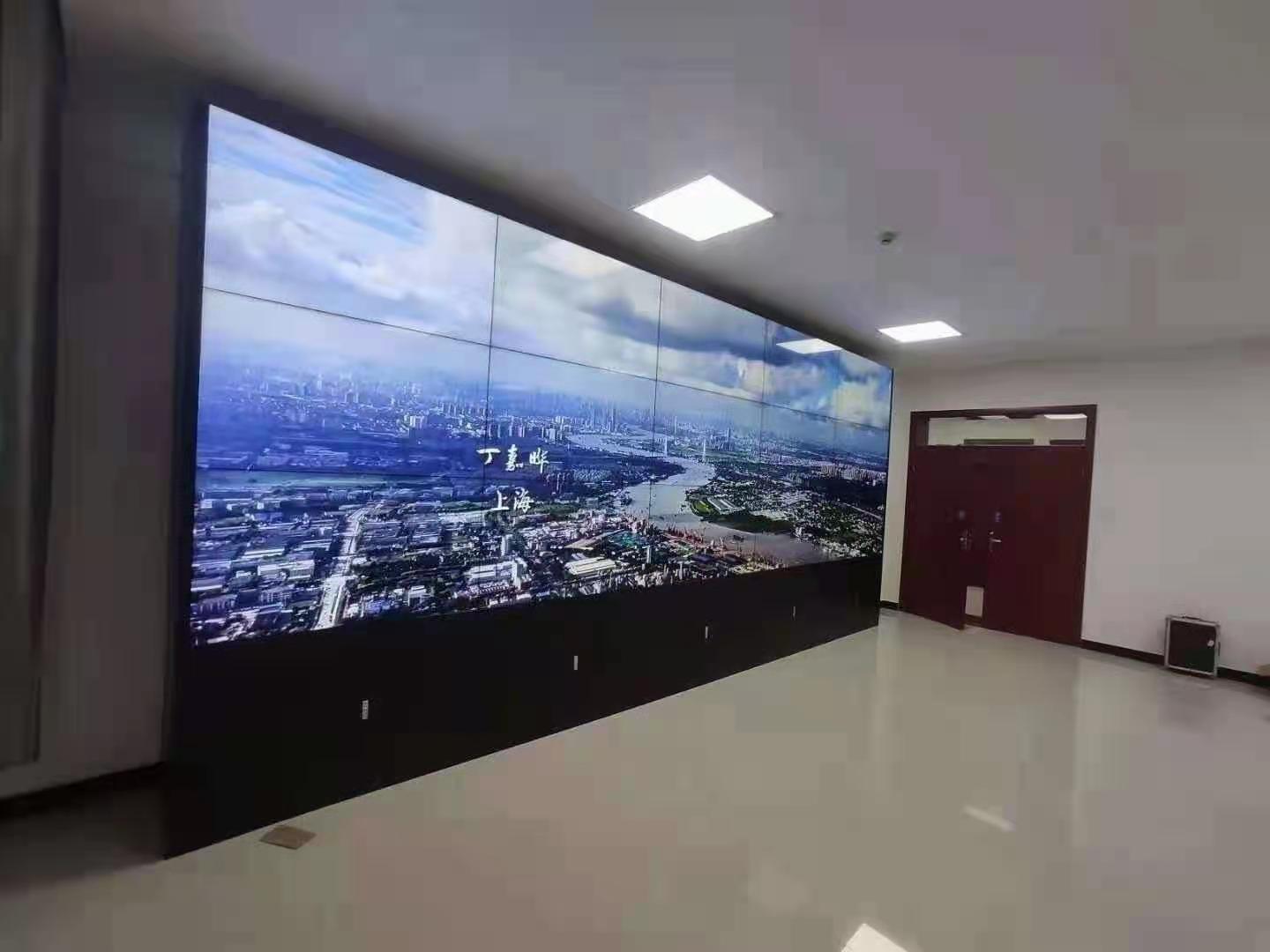 建水拼接屏-55寸京东方液晶拼接屏3X4案例展示